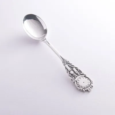 Серебряная ложка Часы 24023 Оникс