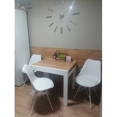 Стіл-трансформер Art in Head Kors 690x750x890 Дуб крафт золотий/Білий (TB17120000100) Стіл-трансформер Art in Head Kors 690x750x890 Дуб крафт золотий/Білий (TB17120000100)