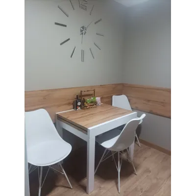 Стіл-трансформер Art in Head Kors 690x750x890 Дуб крафт золотий/Білий (TB17120000100) Стіл-трансформер Art in Head Kors 690x750x890 Дуб крафт золотий/Білий (TB17120000100)