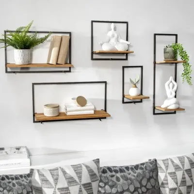 Комплект полиць GoodsMetall у стилі LOFT ПК6 Комплект полиць GoodsMetall у стилі LOFT ПК6