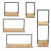 Комплект полиць GoodsMetall у стилі LOFT ПК6
