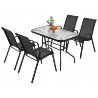 Комплект садовой мебели Kontrast Majorka DUO-4 Black Комплект садовой мебели Kontrast Majorka DUO-4 Black
