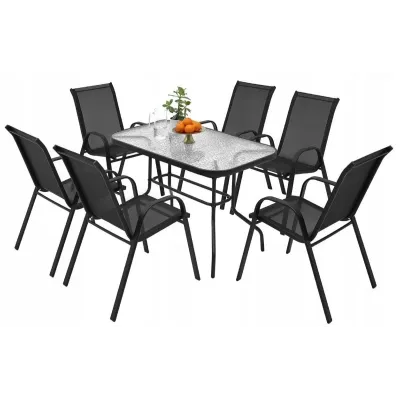 Комплект садовой мебели Kontrast Majorka DUO-6 Black Комплект садовой мебели Kontrast Majorka DUO-6 Black