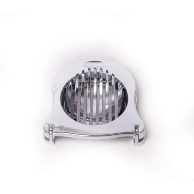 Яйцерізка Kamille 10*9.5*3.5 см із цинкового сплаву КМ-5088