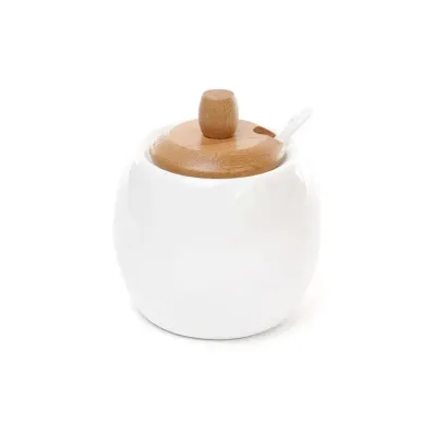 Цукорниця з ложкою Naturel BonaDi 375-328