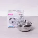 Цукорниця Kamille 460 мл з нержавіючої сталі з ложечкою та скляною кришкою КМ-7002
