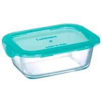 Ємність прямокутна для їжі 820 мл Luminarc Keep`n Box Lagoon 5518P LUM Ємність прямокутна для їжі 820 мл Luminarc Keep`n Box Lagoon 5518P LUM