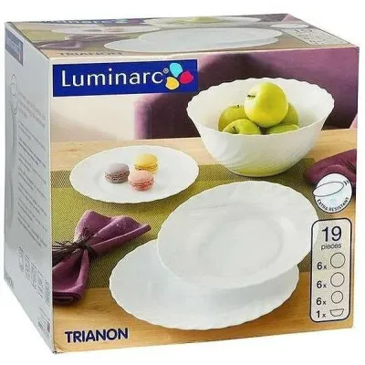 Сервіз столовий Luminarc Trianon 19 предметів 144 LUM