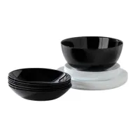 Сервиз столовый Luminarc Diwali BLACK WHITE 19 предметов 4360P LUM