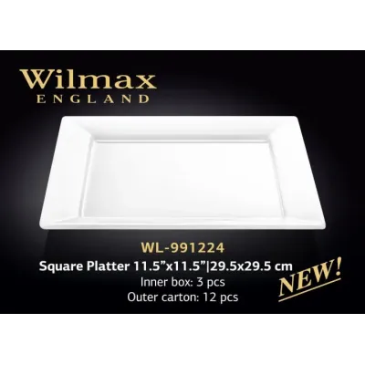 Блюдо Wilmax квадратное 29,5 х 29,5 см 991224 WL