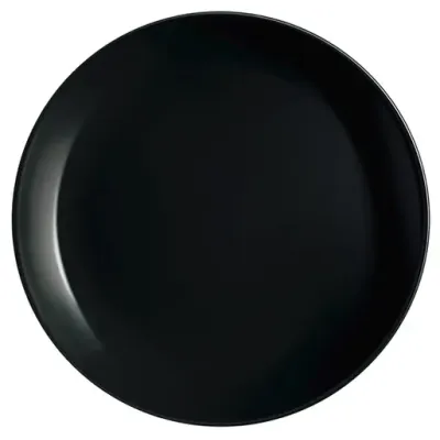 Тарілка Luminarc Diwali Black підставна кругла 25 см 0867P LUM
