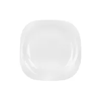 Тарелка Luminarc Carine White десертная квадратная d-19 см 4454L LUM