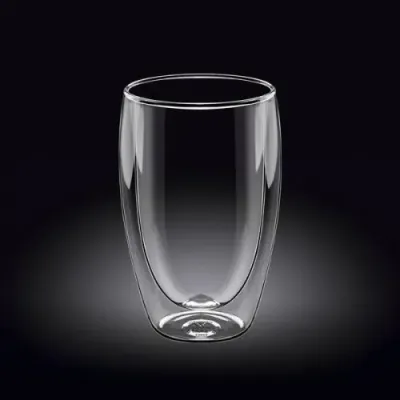 Стакан 400 мл Wilmax Thermo с двойным дном 888734 WL Стакан 400 мл Wilmax Thermo с двойным дном 888734 WL