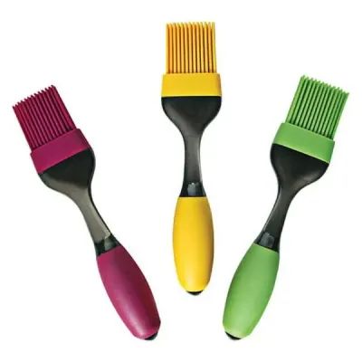 Силіконовий пензлик Maestro жовтий MR1171 Силіконовий пензлик Maestro жовтий MR1171