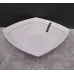 Салатник фарфоровый 20 см квадратный Interos 
