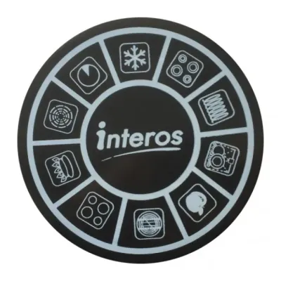 Кастрюля эмалированная 5.7 л. Кружево d-24 см Interos 1279 (63804)