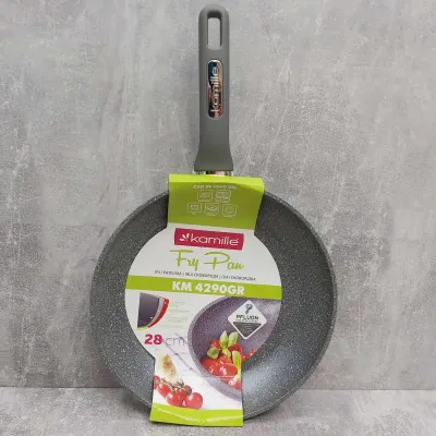 Сковорода Kamille 28 см с гранитным покрытием из алюминия KM 4290 GR Сковорода Kamille 28 см с гранитным покрытием из алюминия KM 4290 GR