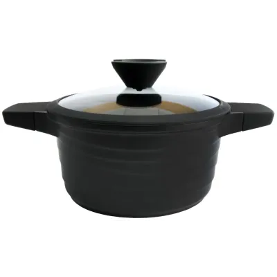 Каструля з кришкою 4,7л Black Pro New Lessner 55872-24