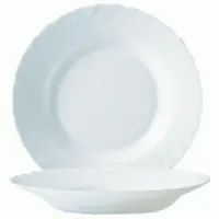 Тарелка Luminarc Trianon глубокая круглая d-22.5 см 61260 (52104) LUM Тарелка Luminarc Trianon глубокая круглая d-22.5 см 61260 (52104) LUM