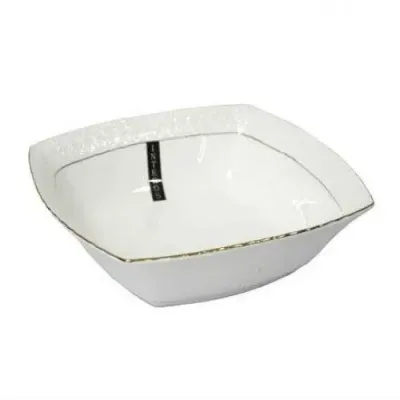 Салатник фарфоровый 15 см квадратный Interos 5 Снежная Королева 011615-A