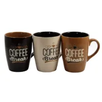 Набір кружок 340 мл Interos Coffee 6 шт KW 124 (81146) Набір кружок 340 мл Interos Coffee 6 шт KW 124 (81146)