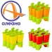 Форма для мороженного с подставкой Алеана оранжевая 168030