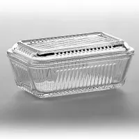 Масленка стеклянная с крышкой Pasabahce Frigo 97711-PAS Масленка стеклянная с крышкой Pasabahce Frigo 97711-PAS