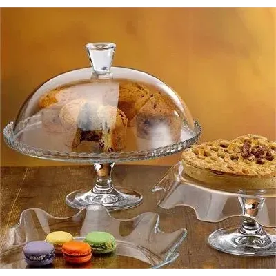 Тортовница на ножке d-32 cм с крышкой Pasabahce Patisserie 95200-1 PAS Тортовница на ножке d-32 cм с крышкой Pasabahce Patisserie 95200-1 PAS