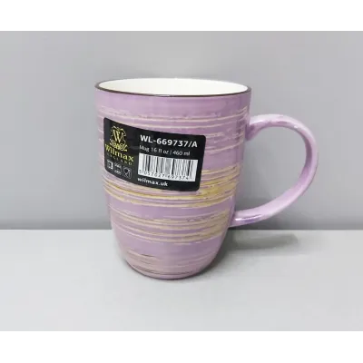 Кружка SPIRAL LAVENDER 460 мл Wilmax WL-669737/A