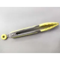 Силіконові щипці жовті Maestro MR-1584