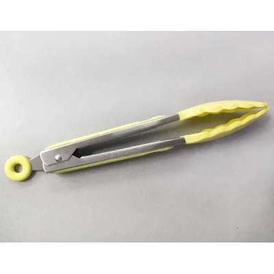 Силіконові щипці жовті Maestro MR-1584