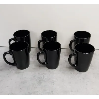 Набір кухлів 320 мл New morning Black 6 шт Luminarc Q0156