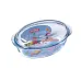 Кастрюля стеклянная (утятница) 4 л овальная с крышкой Pyrex 459A000