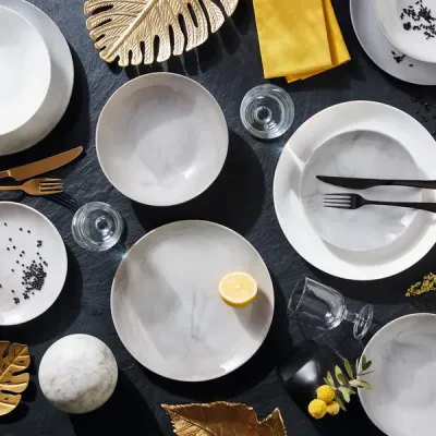 Сервіз столовий Diwali Marble Granit 19 предметів Luminarc Q0217