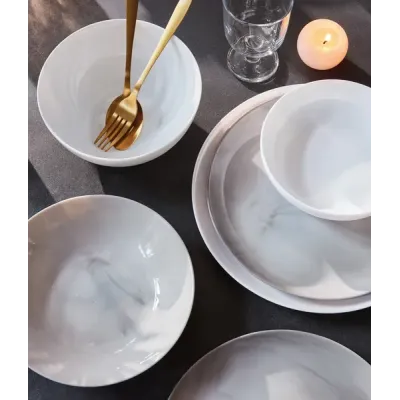 Сервіз столовий Diwali Marble Granit 19 предметів Luminarc Q0217