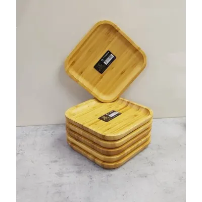 Тарілка квадратна 17,5 х 17,5 см Wilmax Bamboo 771020 WL