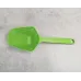 Ложка-друшляк пластикова 33 х 12 см зелена Kitchen 5873