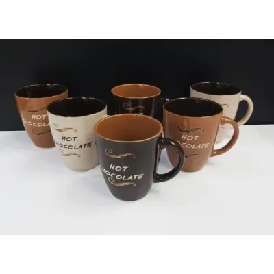 Набір кухлів 200 мл Interos Hot Chocolate MIX 6 шт ТЕХ.УПАК. KW 133