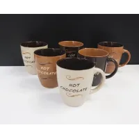 Набір кухлів 200 мл Interos Hot Chocolate MIX 6 шт ТЕХ.УПАК. KW 133