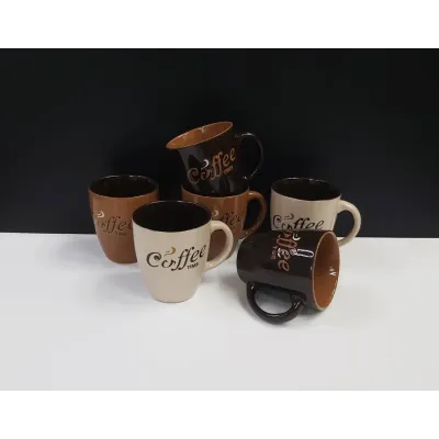 Набір кухлів Interos Coffee Time MIX KW 135 200 мл 6 шт Різнокольоровий (14637) Набір кухлів Interos Coffee Time MIX KW 135 200 мл 6 шт Різнокольоровий (14637)