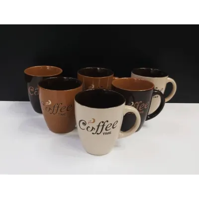Набір кухлів Interos Coffee Time MIX KW 135 200 мл 6 шт Різнокольоровий (14637) Набір кухлів Interos Coffee Time MIX KW 135 200 мл 6 шт Різнокольоровий (14637)
