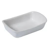Форма прямокутна керамічна Pyrex Supreme 22х15 см біла 102030/8