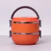 Ланч бокс для їжі 2 рівні по 500 мл Empire 1515 Orange