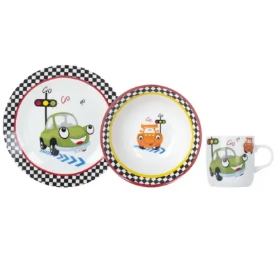 Набор детской посуды Limited edition Funny car C298