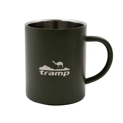 Термокружка Tramp TRC-009.12 двойные стенки 300 мл Оливковый