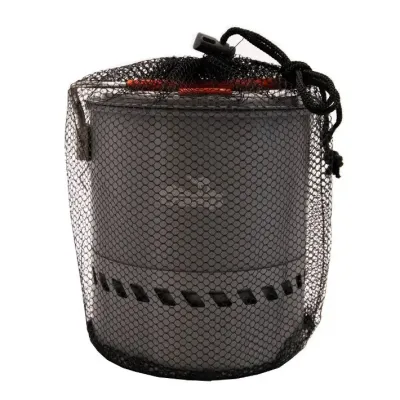 Похідний казанок Tramp TRC-118 з кришкою та теплообмінником 1,5 л Сірий