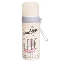 Термос стальной 350ml A round dream SP-Sport 2363 Желтый Термос стальной 350ml A round dream SP-Sport 2363 Желтый