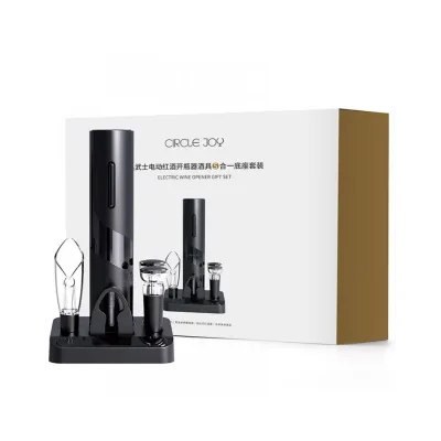 Винный набор Circle Joy Electric Wine Opener Gift Set 5 in 1 (CJ-TZ08) Винный набор Circle Joy Electric Wine Opener Gift Set 5 in 1 (CJ-TZ08)