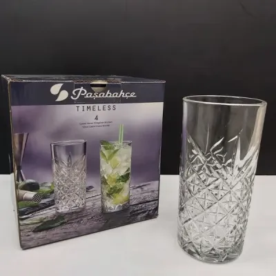 Набір високих склянок Pasabahce Timeless 450мл 4шт 52800 Набір високих склянок Pasabahce Timeless 450мл 4шт 52800