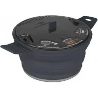 Кастрюля с алюминиевым дном Sea To Summit X-Pot 2.8 L Charcoal (1033-STS AXPOT2.8CH)
